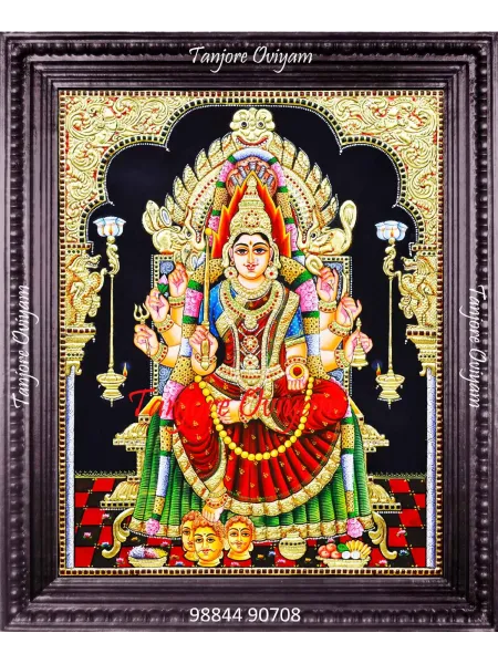 Samayapuram Mariamman Painting  